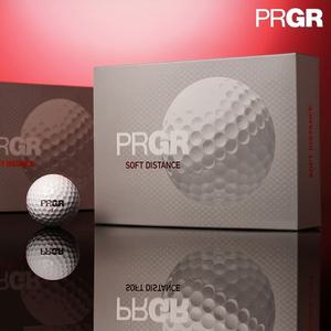 [4더즌 48구] 프로기아 PRGR NEW 소프트 디스턴스 2피스 12구 골프공