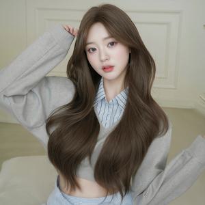 키라비 가발 여성 통가발 긴머리 웨이브 77cm KPE0450