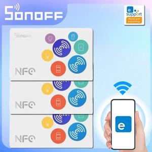 투야 스마트봇SONOFF NFC 태그 스마트 홈 EWeLink 215 칩 540 바이트 단축키 지원 전화의 장면 트리거하려