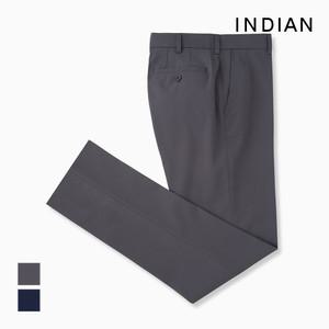 [INDIAN] 노턱 베이지 코팅 바지_MITDLWM3211