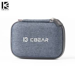 유선이어폰케이스 파우치 KBEAR 하이 패브릭 케이스 이어폰 헤드셋 휴대용 이어버드 보관 패키지 가방 TRI