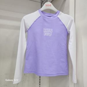 [소이]바이올렛  크롭 래쉬가드 티 23M0458