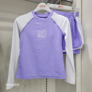 [소이]3부 레이어드 크롭 래쉬가드 셋트 23M04580255