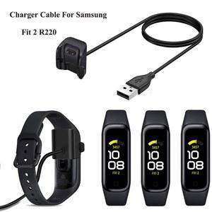삼성 갤럭시 핏 2 용 충전기 케이블, SM-R220 교체 USB 충전기 어댑터 충전 코드, 충전 도크, 3.3Ft