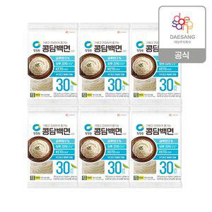 [청정원][본사직영] 청정원 콩담백면150g x 6개
