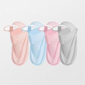 햇빛 차단 마스크 안면 레쉬가드 1+1 여성골프 쿨링 가리개 컬러