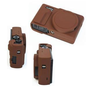 [보호 보관파우치]TZ99 실리콘 소프트 갑옷 스킨 카메라 보호 케이스 커버 가방 Panasonic 호환 Lumix