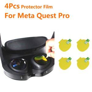 VR 헤드셋 고글 안경 기기 Meta Quest Pro 필름 헬멧 용 화면 보호기 스크래치 커버