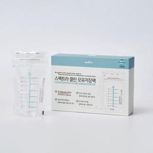 스펙트라 모유수유팩(30매) 저장 지퍼팩 일회용 수동 자동 착유기 휴대용 수유용품