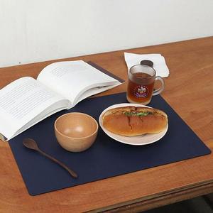 [RGKOOQ4T]무무 테이블매트 가죽 식탁매트 사각 티매트