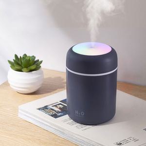 차량용 가습기 탁상용 LED 무지개 디큐 초음파가습기 휴대용