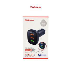 불스원 3포트 USB 멀티 고속충전기 차량용 홀더자동차 차량폰 자동차 충전기 핸드 휴대 스마트
