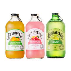 분다버그 3종(망고,핑크자몽,레몬라임) 375ml x 12ea