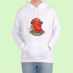 [OFKN0P5Q]야식 분식 배달음식 떡볶이 맞춤 후드티