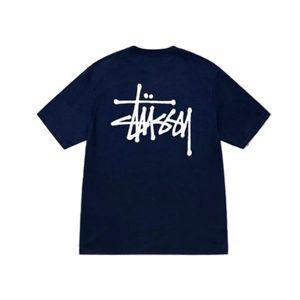 스투시 stussy 베이직 티셔츠 네이비 145661