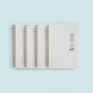 옥스포드 밀크 PP 절취스프링노트 A5 ( 좌철 / 80매 ) / 라인 / 수학 / 코넬 / 방안