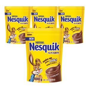 네스퀵 초콜릿맛 400g, 4개
