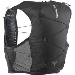 SALOMON(살로몬) 하이드레이션 조끼 배낭 백팩 ACTIVE SKIN 8 SET (액티브 스킨8 세트) BLACK/METALM