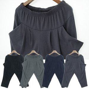 7부 베이직 절개주머니 배기바지 (WFGSZ0J)