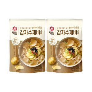 [CJ]백설 감자수제비가루 500g x2개