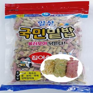 일성사 국민밑밥 집어제 옥수수 새우 콩보리밑밥 붕어 쪼레기