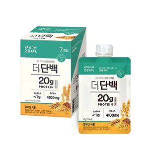 [빙그레][T] 빙그레 더단백 파우더 곡물 32g 7개(7개입x1개) / 단백질 쉐이크