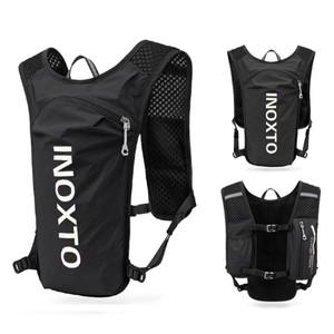 INOXTO 방수 러닝 배낭 5L 초경량 수화 조끼 산악 자전거 가방 남자   2L 워터
