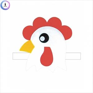 h50 동물머리띠 B세트-닭