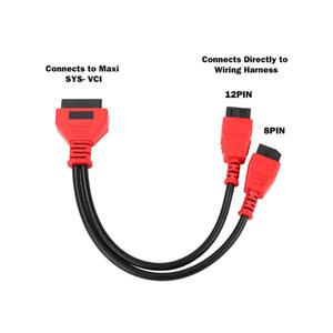 자동차 어댑터 리드 FCA Dz에서 X431 Autel 크라이슬러 케이블 케이블은 ROMEO sgw 12 FIAT/ALFA obd2 작동합니다. 용 바이 8 패스 LAUNCH