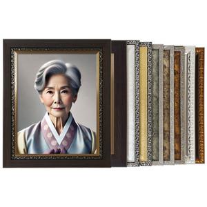 고급 영정사진 액자 제작 11x14(11r) 8x10(8r) 사진 미포함