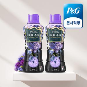 다우니 퍼퓸 쥬얼 자수정 베리 향기 부스터 480g 2개
