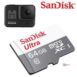 고프로 카드 메모리 64GB 마이크로SD 히어로8 tuv108