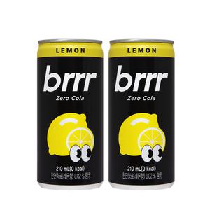 부르르 제로콜라 레몬 210ml x 30캔