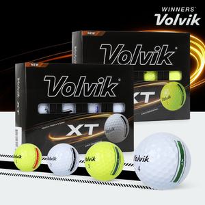 볼빅 XT 골프공 3피스 VOLVIK 제로 트랙 퍼팅라인 2컬러 2025년
