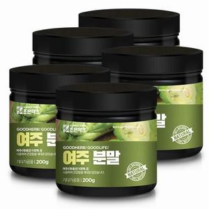 국산 여주 고과 여주분말 가루 200g x 5