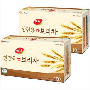 2세트구매시1000원DC:동서한잔용보리차100Tx2개