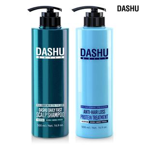 다슈 패스트 한방 두피 샴푸 500ml + 트리트먼트 500ml