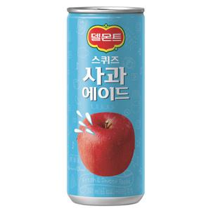 델몬트 스퀴즈 사과 240mlx30캔x2박스