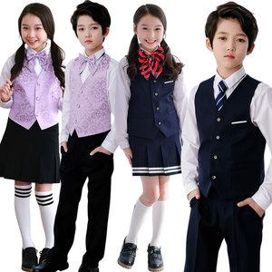 남아 아동 주니어 조끼 정장 아동복 합창단복 연주복