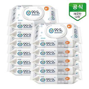 [깨끗한나라] 클린 손소독티슈 캡형 60매 x 12팩[32514254]