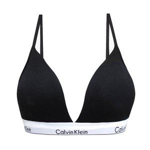 [Calvin Klein]캘빈클라인 언더웨어 CK 여성 모던 코튼 트라이앵글 브라렛 속옷 블랙 QF5650-001