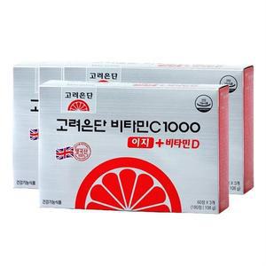 고려은단 비타민C 1000 이지+비타민D 180정 4개