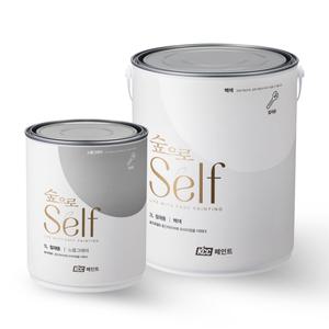 KCC 숲으로셀프 철재용 3L 에그쉘 난간 현관문 친환경페인트