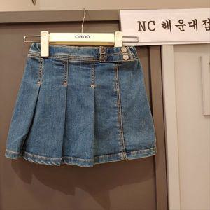 [보리보리/오후]깜찍 발랄~데님 주름스커트 OHWH23851