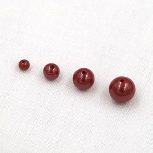 경면주사 제왕사97% 원형볼 - 8mm, 10mm / 팔찌만들기