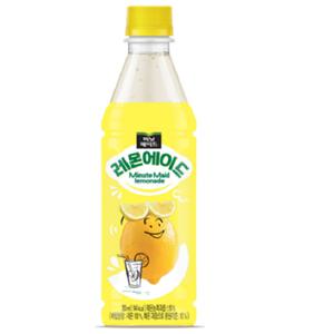 미닛메이드 레몬에이드 펫350ml 24입