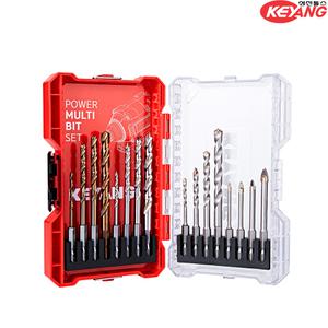 계양 드릴비트세트 KDS-02  철공 콘크리트 목공 타일용 16PCS  멀티드릴비트세트