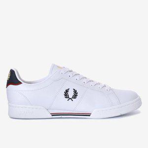 [프레드페리](강남점) (FRED PERRY) 남여공용 소가죽 화이트 스니커즈 B722 레더 SFPU2336311-567