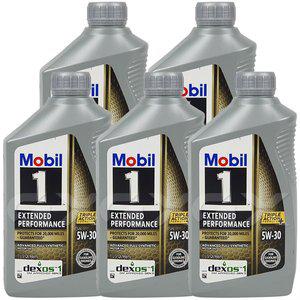 [기타]모빌원 Mobil1 ep 5w30 946ml 5개 엔진오일 gx