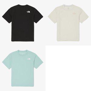 [노스페이스키즈](강남점)NT7UQ01 키즈 아이스런 숏 슬리브 라운드티 KS ICE RUN S/S R/TEE